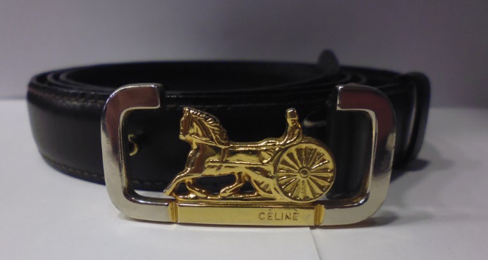 CEINTURE VINTAGE MARRON CELINE - Cash-Web - Achte cash  