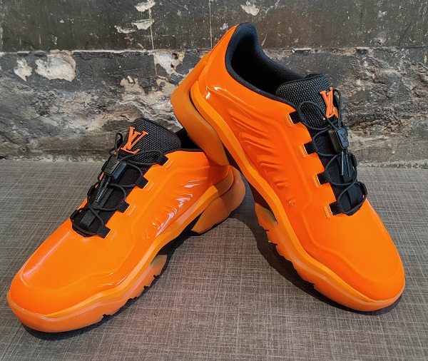 Louis Vuitton Orange Millenium Sneaker