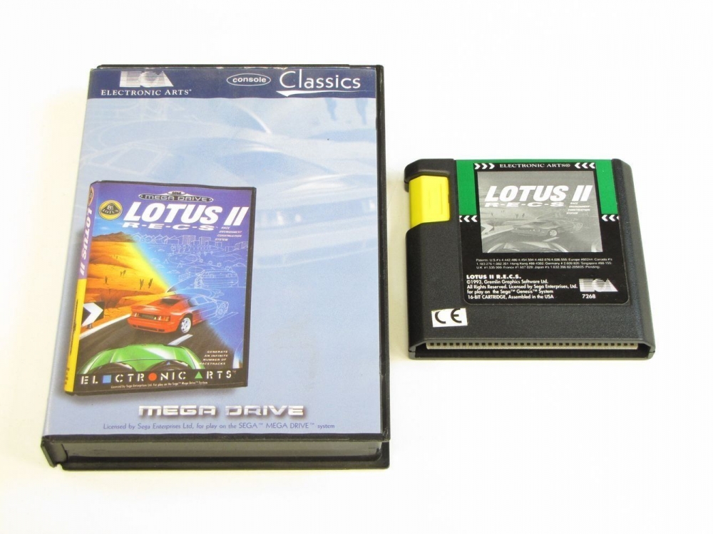 LOTUS II 2 R.e.c.s Sega Megadrive Mega Drive EUR 22,90 - FR