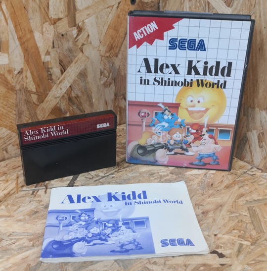 Jeu Sega Master System - Alex Kidd in Shinobi World - Complet (CIB) - Jeux vidéo